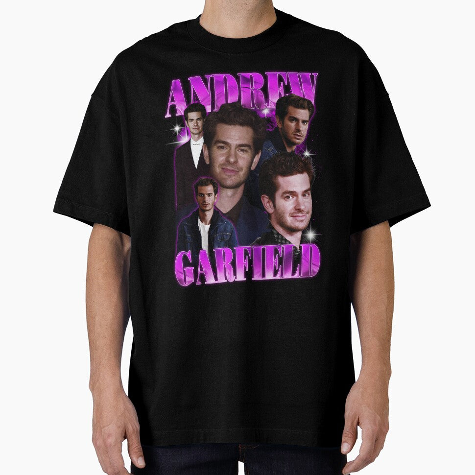 Andrew Garfield Vintage Retro 90s bootleg design by SammysTees T-Shirts, Hoodie, Sweatshirt | BlankRebels.com (Image 1)