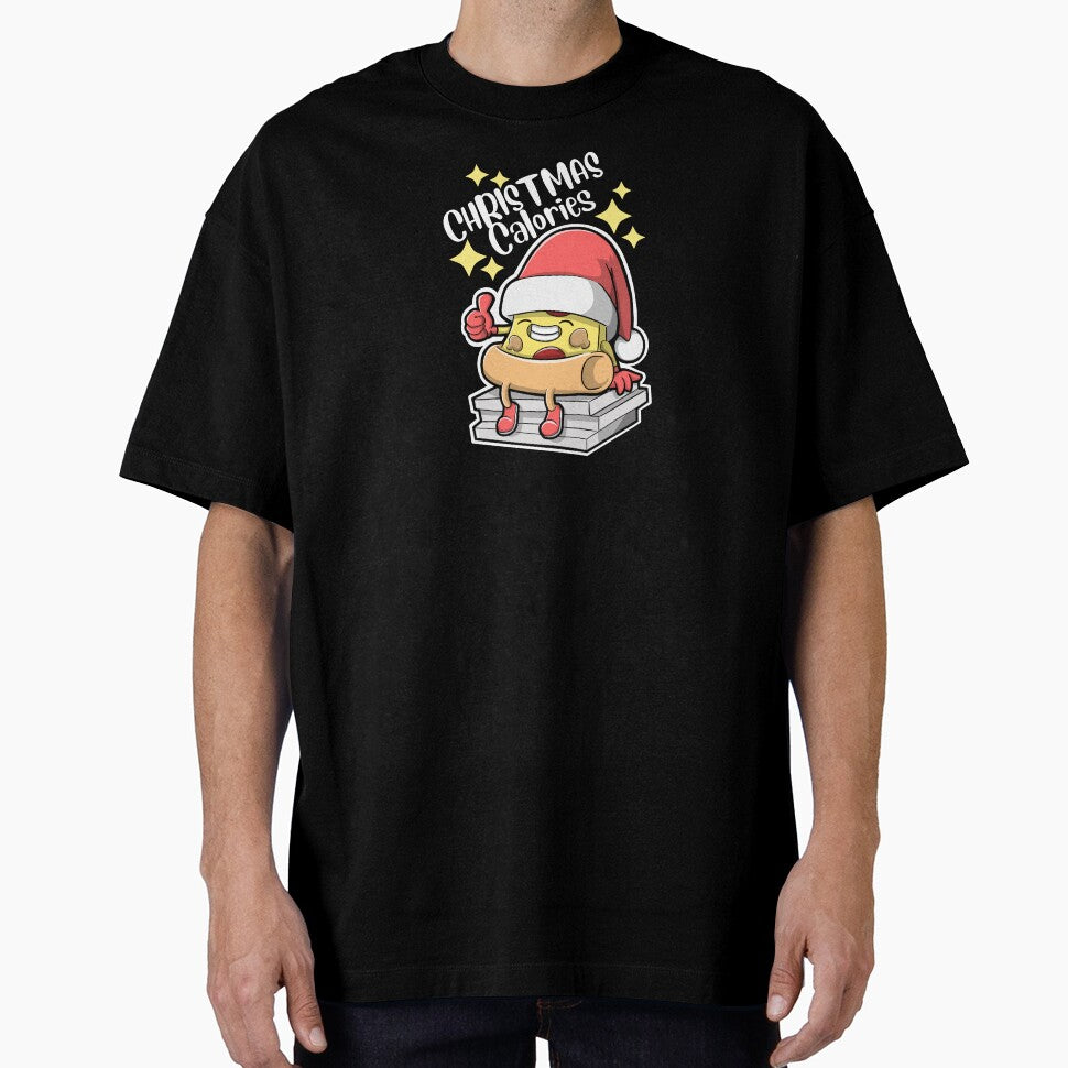 Christmas Calories - Pizza by The magic  Yellow bus T-Shirts, Hoodie, Sweatshirt | BlankRebels.com (Image 1)