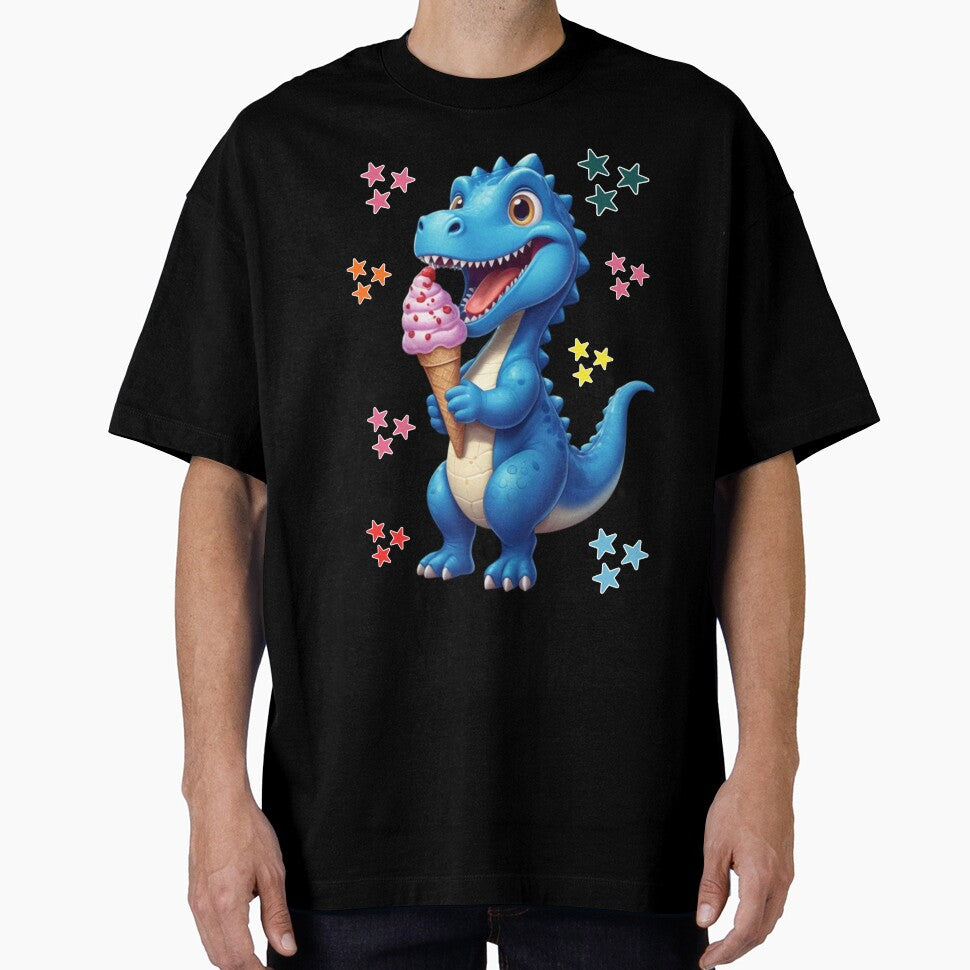 dinosaur eating ice cream by KIDS-PRINTS T-Shirts, Hoodie, Sweatshirt | BlankRebels.com (Image 1)