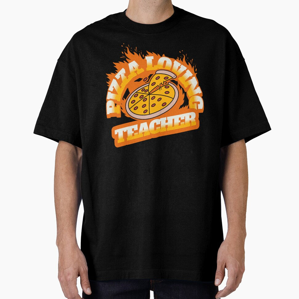 Pizza Loving Teacher by NuttySqueaky T-Shirts, Hoodie, Sweatshirt | BlankRebels.com (Image 1)