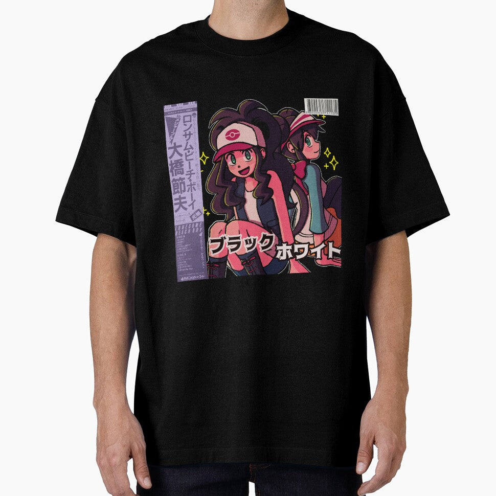 Vaporwave Anime Video Game Hilda Rosa Gen 5 T-Shirts, Hoodie, Sweatshirt