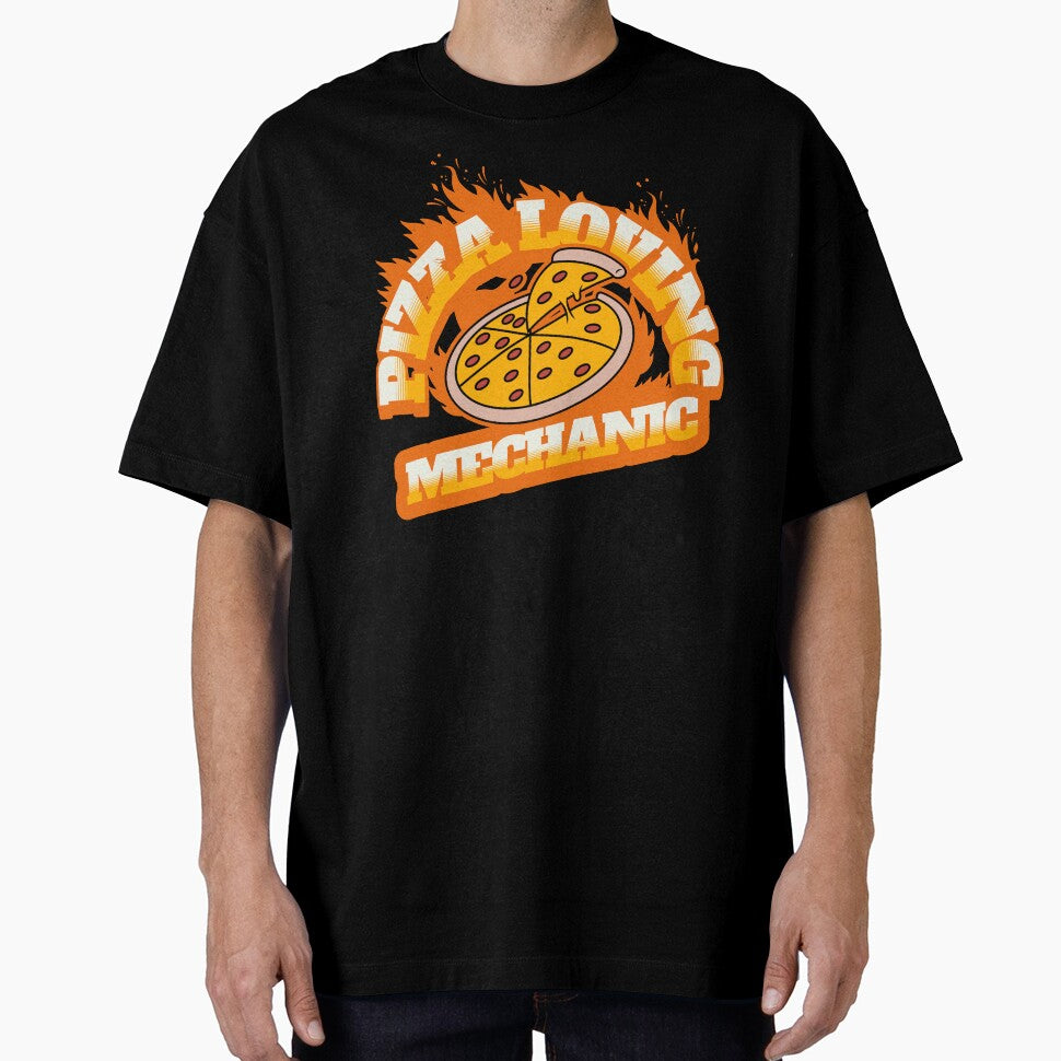 Pizza Loving Mechanic by NuttySqueaky T-Shirts, Hoodie, Sweatshirt | BlankRebels.com (Image 1)