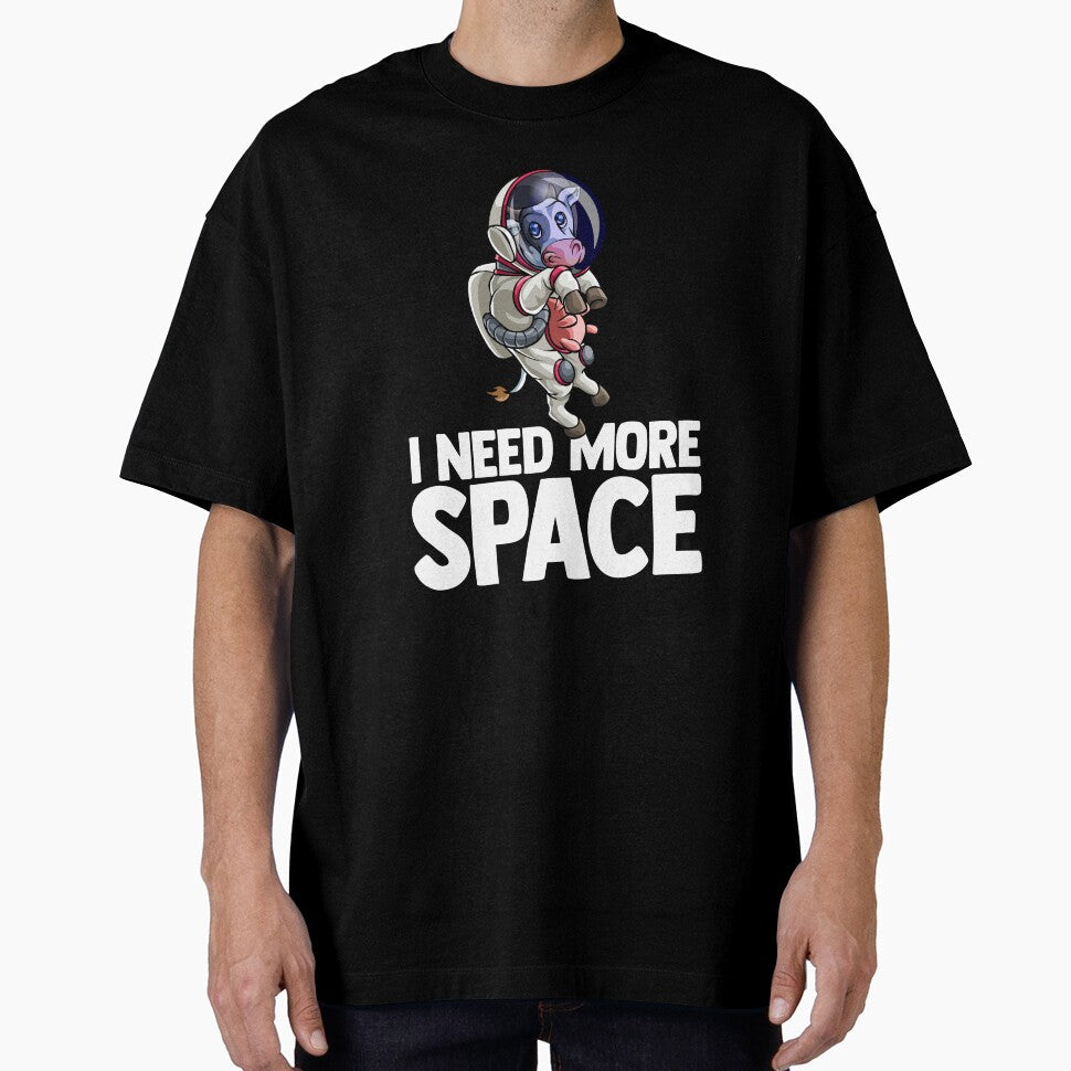 I Need More Space Astronaut Cow Outserspace Science Geek by Bendthetrend T-Shirts, Hoodie, Sweatshirt (Image 1)