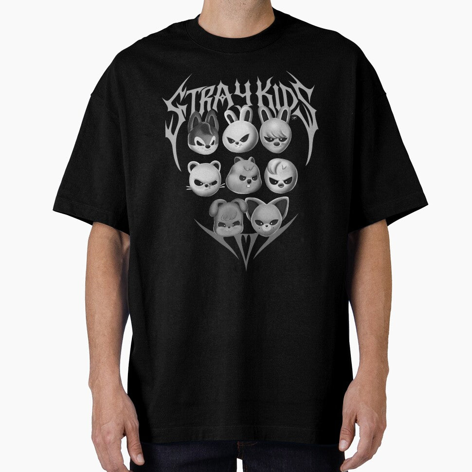 Evil SKZOO! -OT8 by LChiaraArt T-Shirts, Hoodie, Sweatshirt | BlankRebels.com (Image 1)