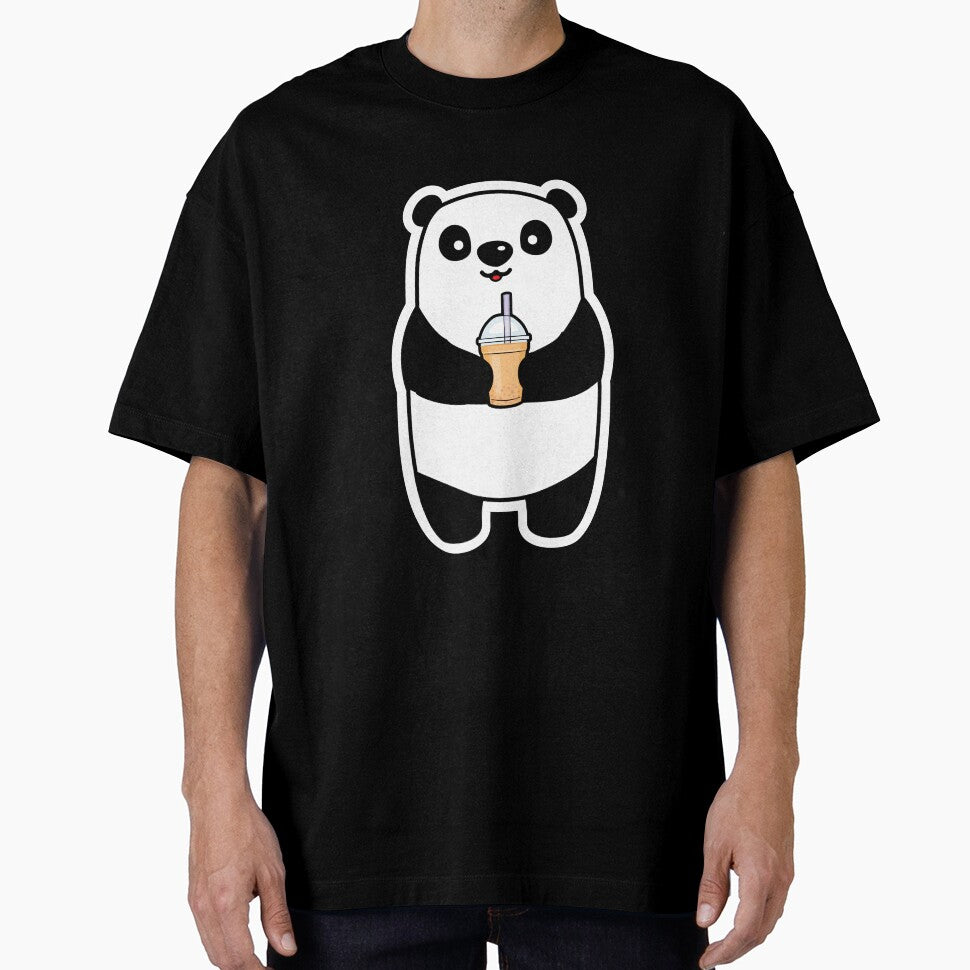 Panda Drinking Bubble Tea by TrendJunky T-Shirts, Hoodie, Sweatshirt | BlankRebels.com (Image 1)