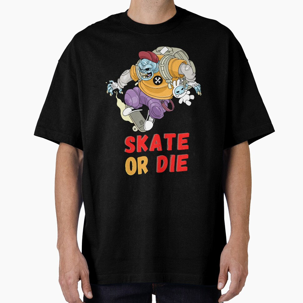 funny skateboard sayings - skate or die by PRINYOS T-Shirts, Hoodie, Sweatshirt | BlankRebels.com (Image 1)