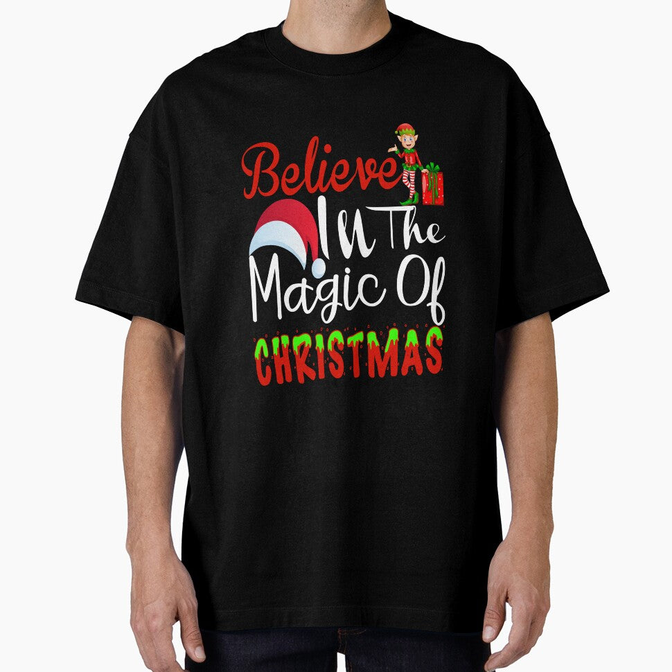 Believe In The Magic Of Christmas - Christmas Is Coming by Delandor T-Shirts, Hoodie, Sweatshirt | BlankRebels.com (Image 1)