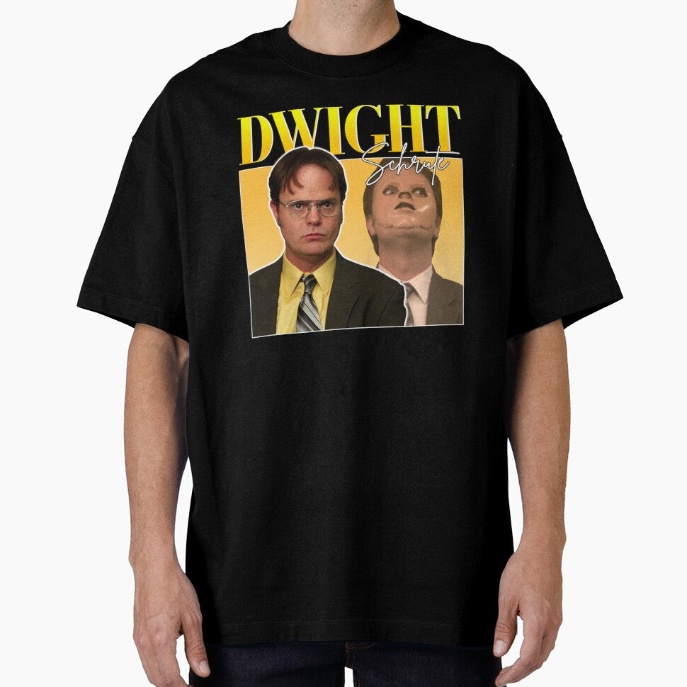 Dwight Schrute Vintage Retro 90s bootleg design by SammysTees T-Shirts, Hoodie, Sweatshirt | BlankRebels.com (Image 1)