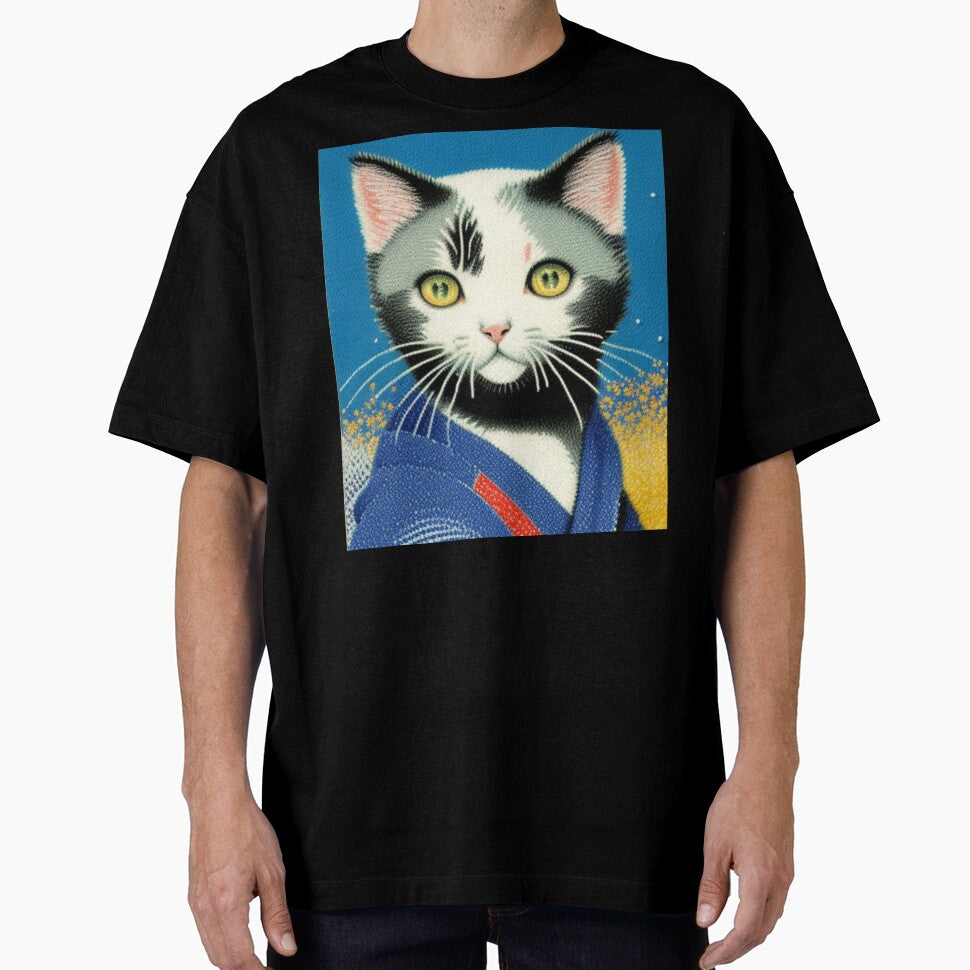 Cat Japanese art style by Roxburylane T-Shirts, Hoodie, Sweatshirt | BlankRebels.com (Image 1)