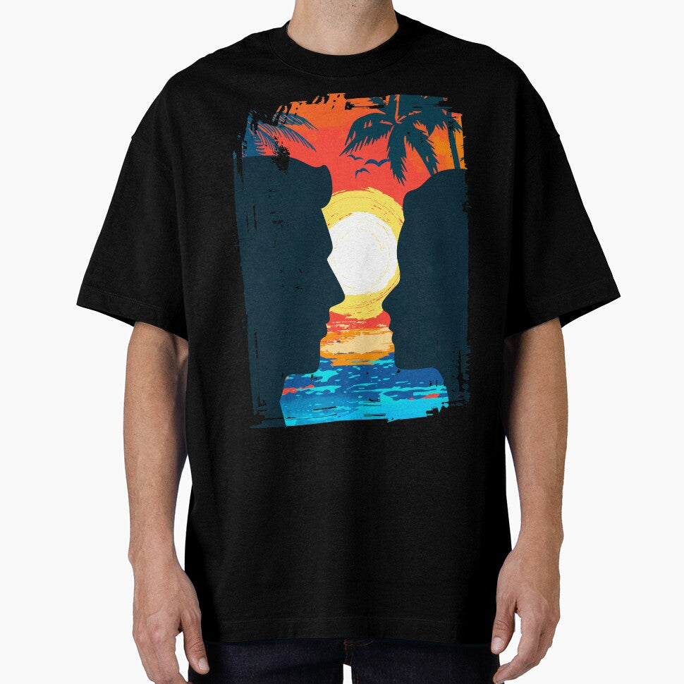 Love In The Beach Nature t-shirt by AYOUCHKA Hoodie, Sweatshirt | BlankRebels.com (Image 1)