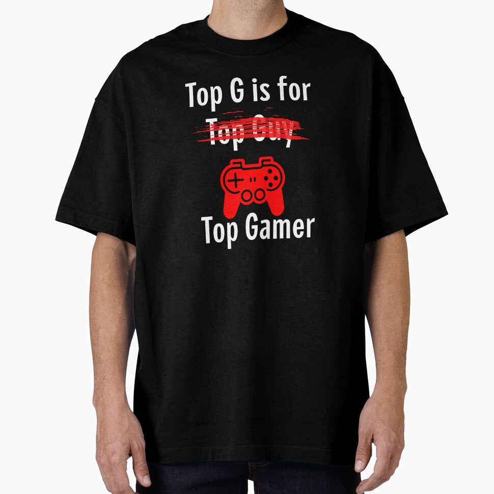 Top G is for Top Gamer by VireonTees T-Shirts, Hoodie, Sweatshirt | BlankRebels.com (Image 1)