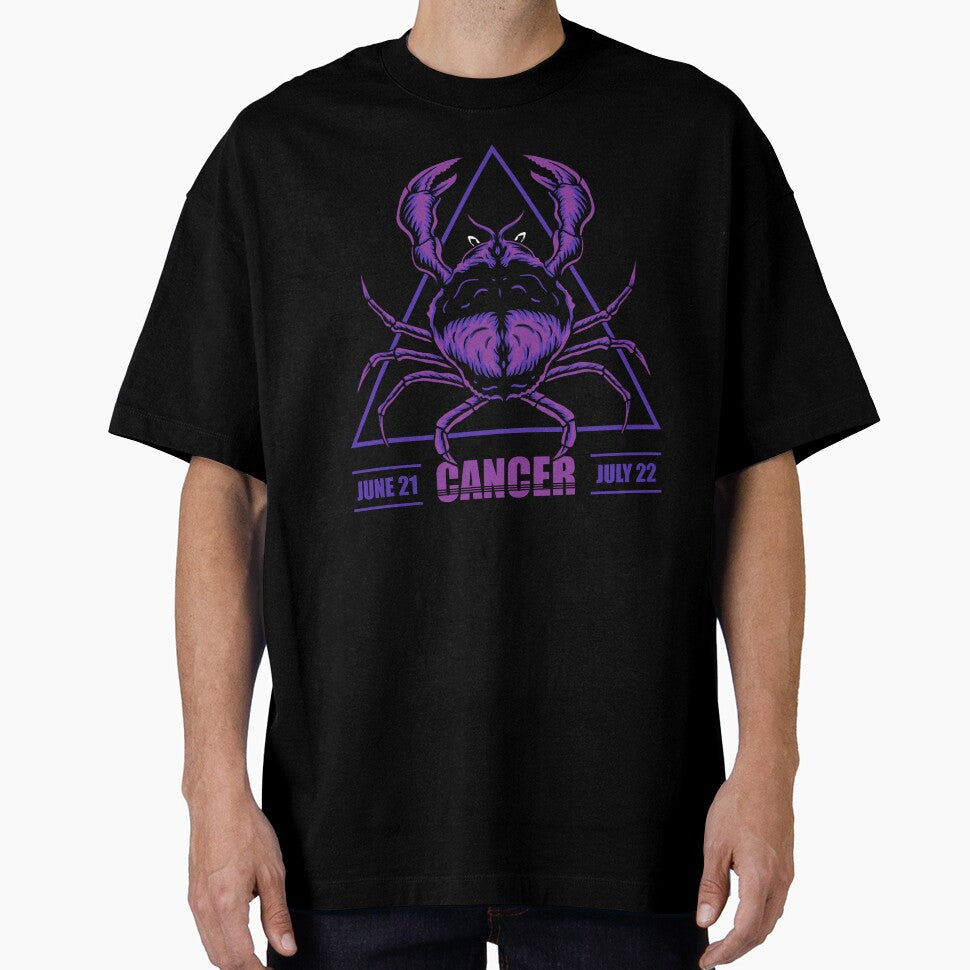CANCER | STAR SIGN by PSYNOVA T-Shirts, Hoodie, Sweatshirt | BlankRebels.com (Image 1)
