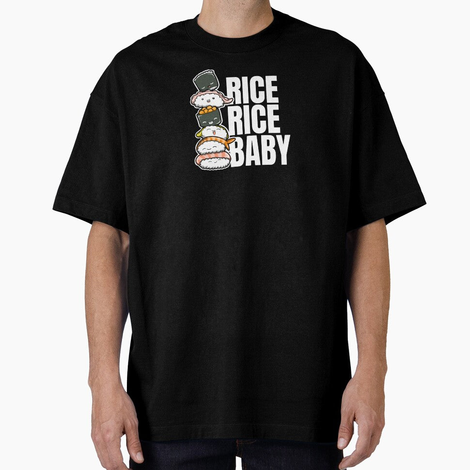 Rice Rice Baby by The magic  Yellow bus T-Shirts, Hoodie, Sweatshirt | BlankRebels.com (Image 1)