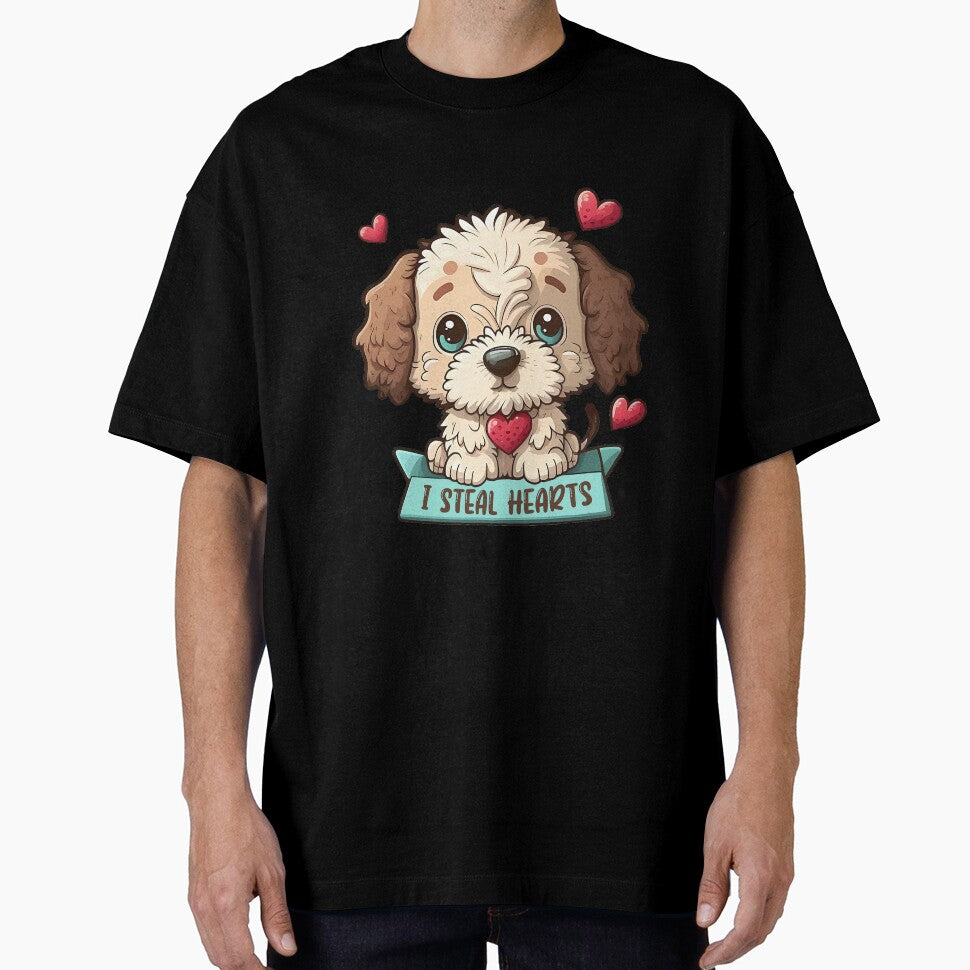 I Steal Hearts Dog Lover Valentine Day Dog by Vexel Studio T-Shirts, Hoodie, Sweatshirt | BlankRebels.com (Image 1)