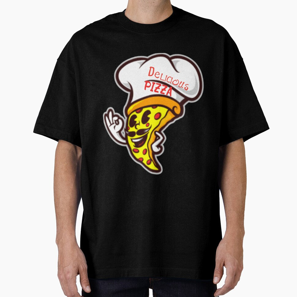 Delicious Pizza by Moni3572 T-Shirts, Hoodie, Sweatshirt | BlankRebels.com (Image 1)