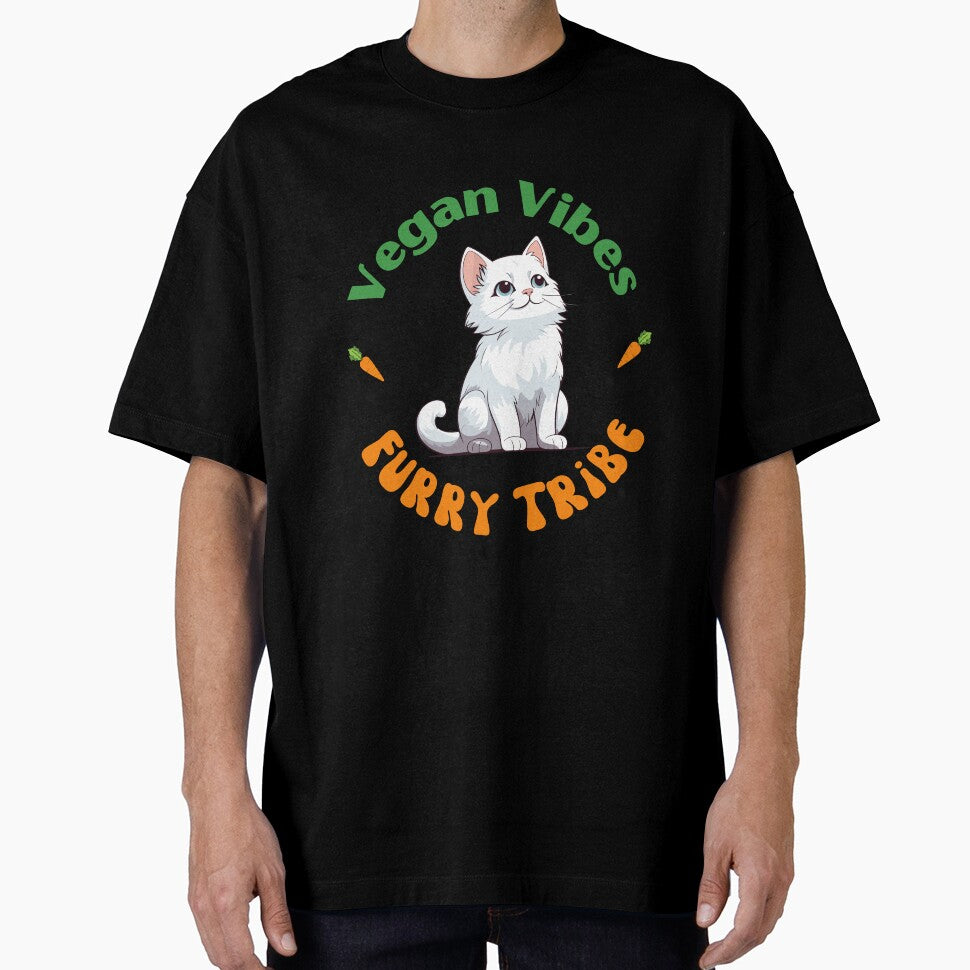 Vegan Vibes Furry Tribe by InnovativeGFX T-Shirts, Hoodie, Sweatshirt | BlankRebels.com (Image 1)