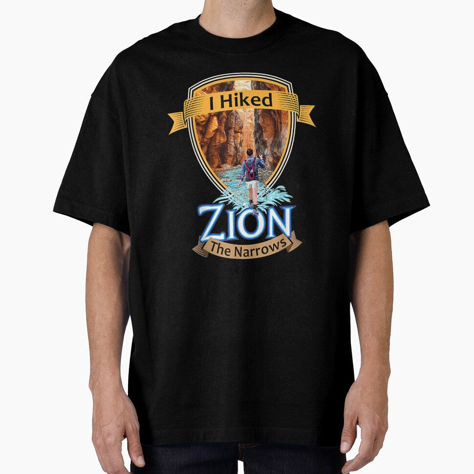 I hiked the Narrows - Zion National Park, Utah by Auntbee63 T-Shirts, Hoodie, Sweatshirt | BlankRebels.com (Image 1)