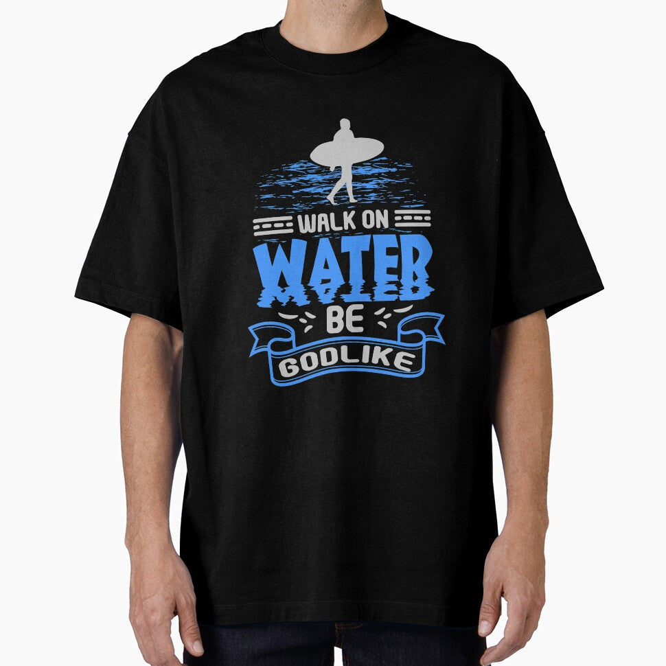 Walk on Water, Be Godlike by Hapoel T-Shirts, Hoodie, Sweatshirt | BlankRebels.com (Image 1)
