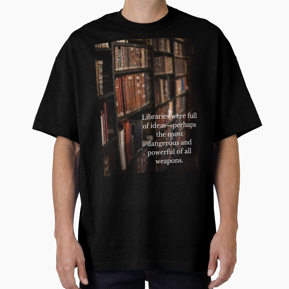 Library by Tisha1406 T-Shirts, Hoodie, Sweatshirt | BlankRebels.com (Image 1)