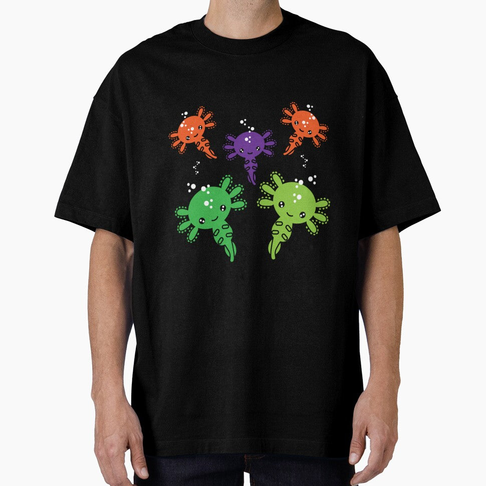 Axototl Salamander - Aquarium shirts - Amphibians - Cute Funny Pets (Image 1)