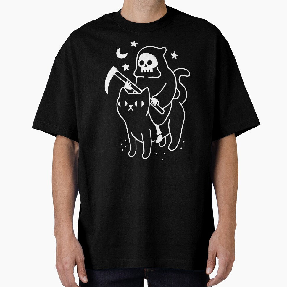 Death Rides A Black Cat by obinsun