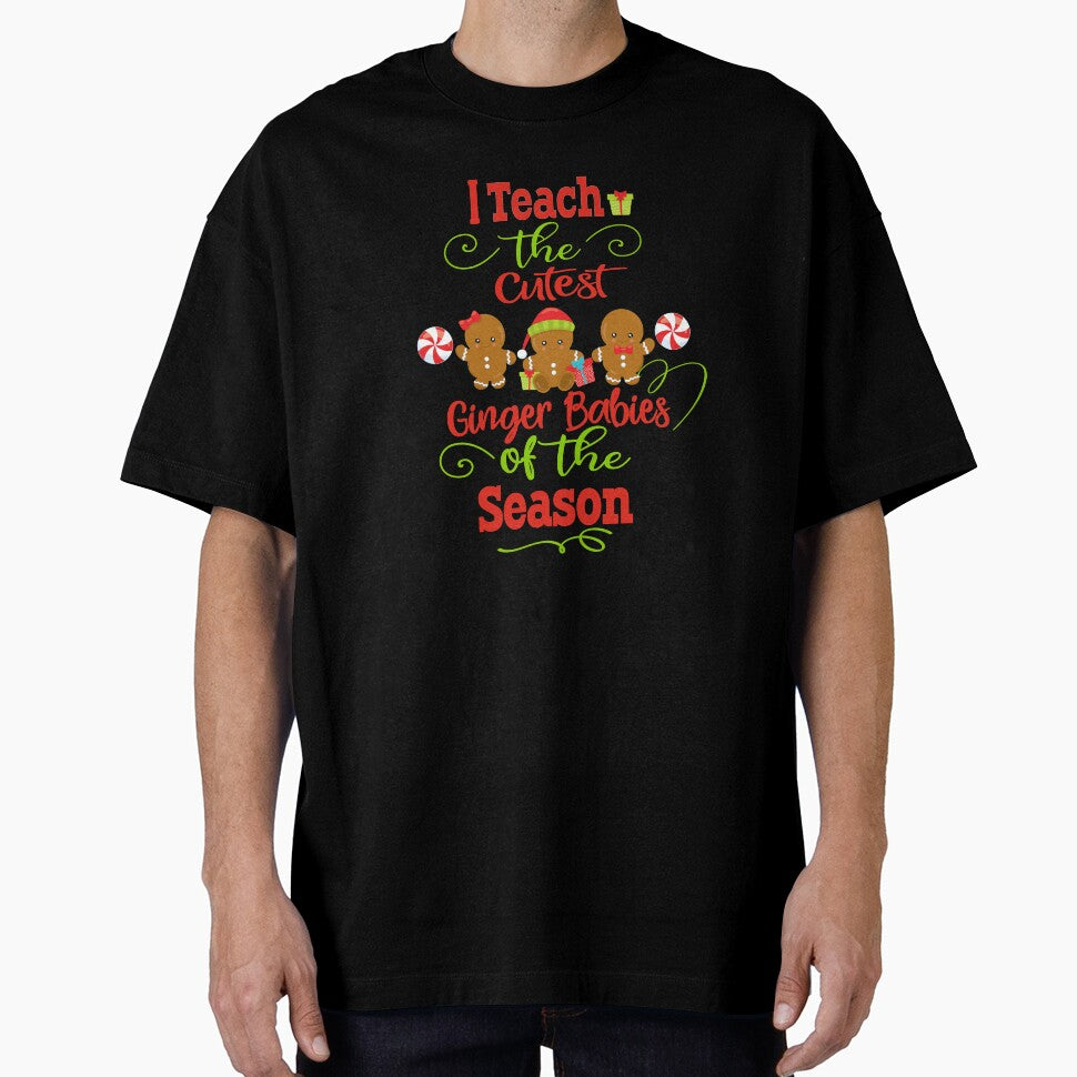 Christmas Teacher Gift I Teach the Cutest Ginger Babies Holiday Design by Sapphire Star T-Shirts, Hoodie,... (Image 1)
