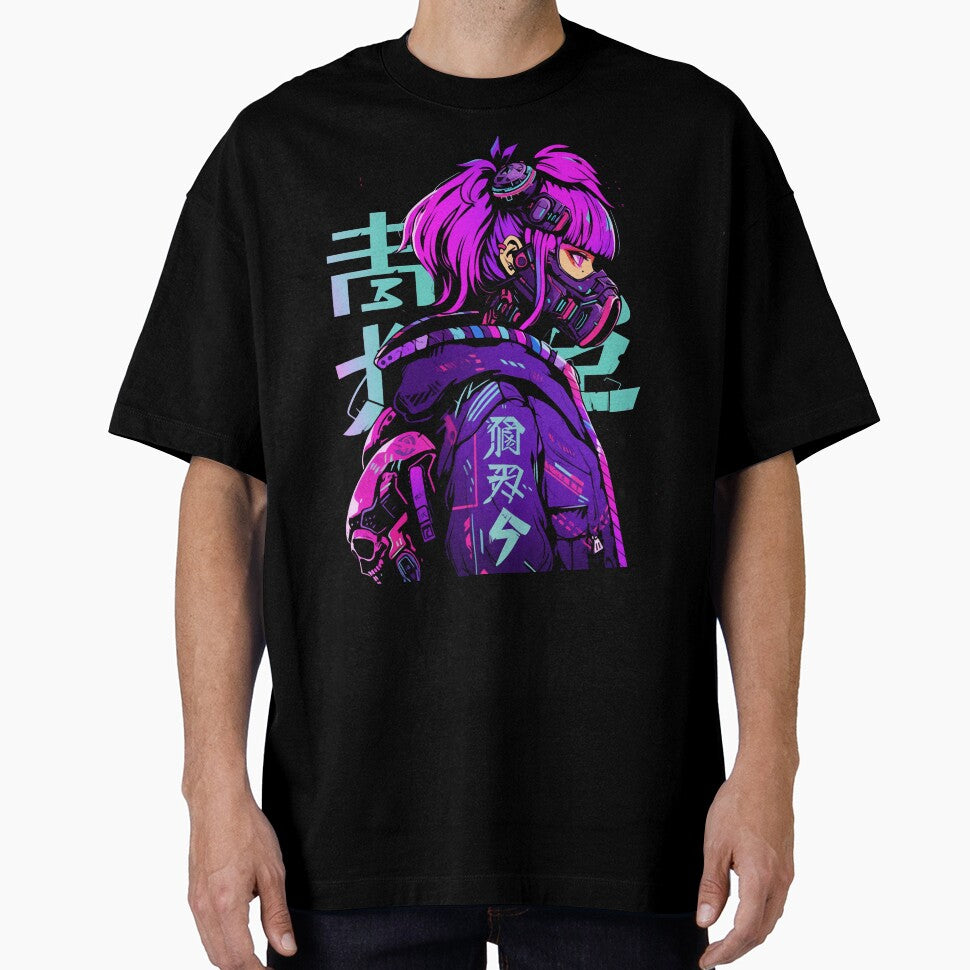 in ciberpunk girl by Deadv T-Shirts, Hoodie, Sweatshirt | BlankRebels.com (Image 1)