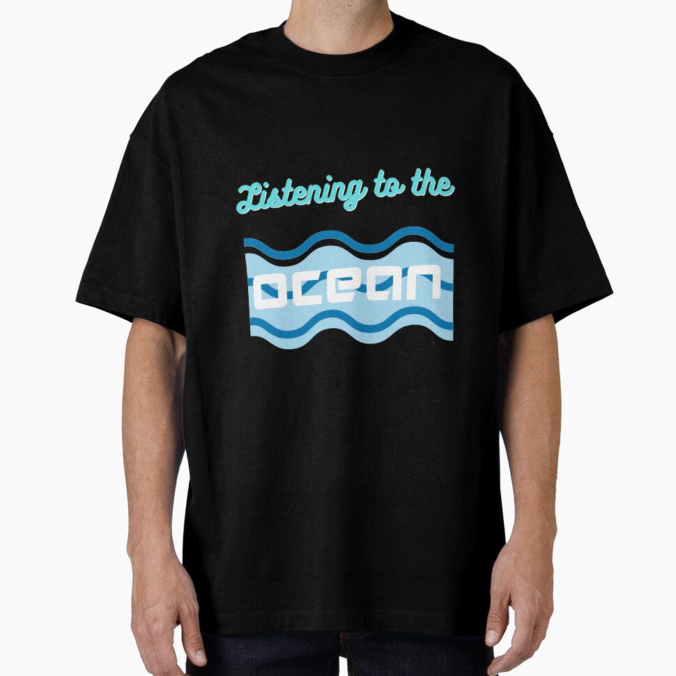 Listening to the ocean b by AmonRa16 T-Shirts, Hoodie, Sweatshirt | BlankRebels.com (Image 1)