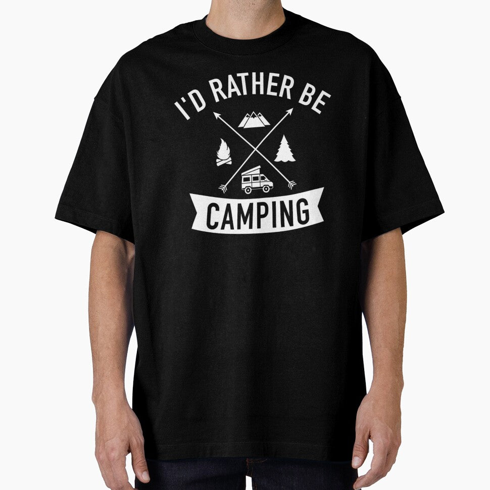 I'd rather be camping by MercyArtStore T-Shirts, Hoodie, Sweatshirt | BlankRebels.com (Image 1)