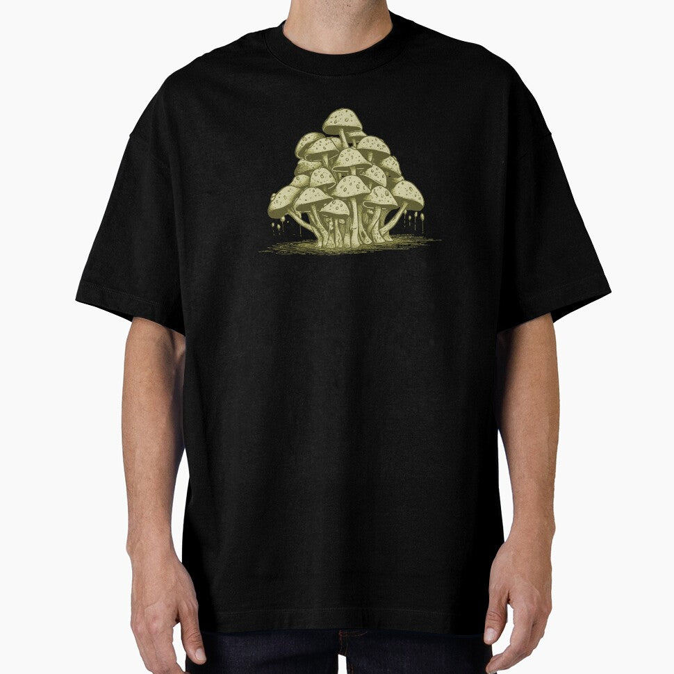 Clump of Monochromatic Mushrooms by UlDesigns T-Shirts, Hoodie, Sweatshirt | BlankRebels.com (Image 1)