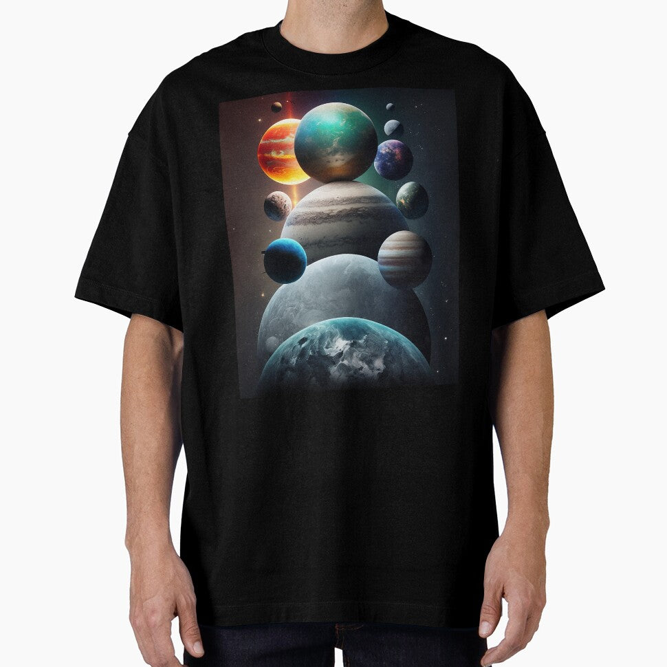 Planets in the system very close by AloneARTS T-Shirts, Hoodie, Sweatshirt | BlankRebels.com (Image 1)