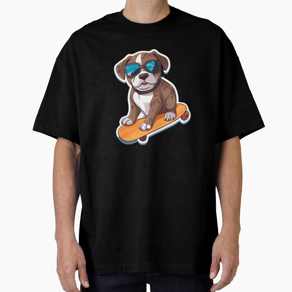 Skateboard Pit Bull by Jdelgado813 T-Shirts, Hoodie, Sweatshirt | BlankRebels.com (Image 1)