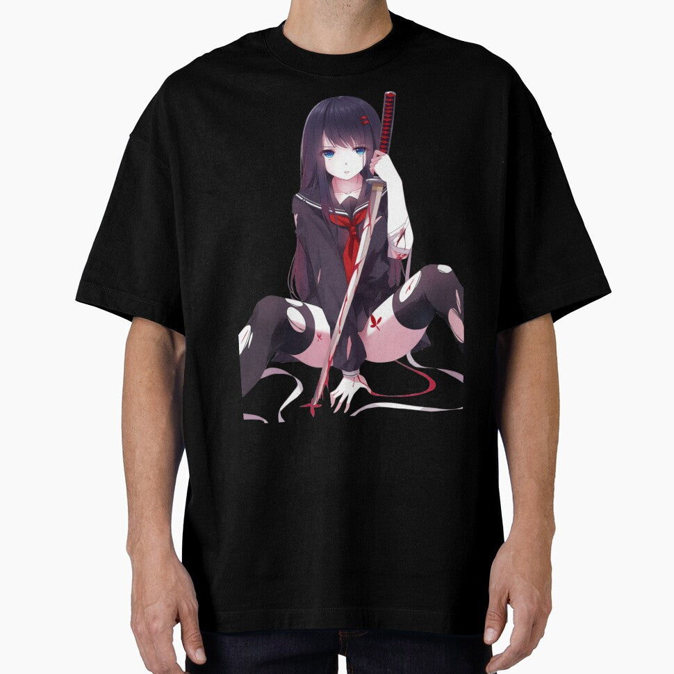 ♥ KATANA GIRL ♥ by Zentenar T-Shirts, Hoodie, Sweatshirt | BlankRebels.com (Image 1)