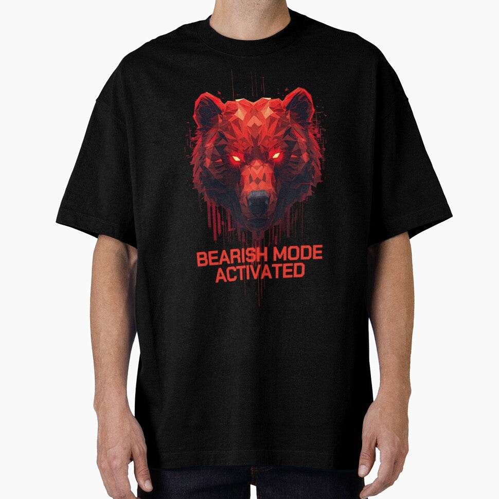Bearish Mode Activated, Trader & Crypto Market Sticker by Moodune T-Shirts, Hoodie, Sweatshirt | BlankRebels.com (Image 1)