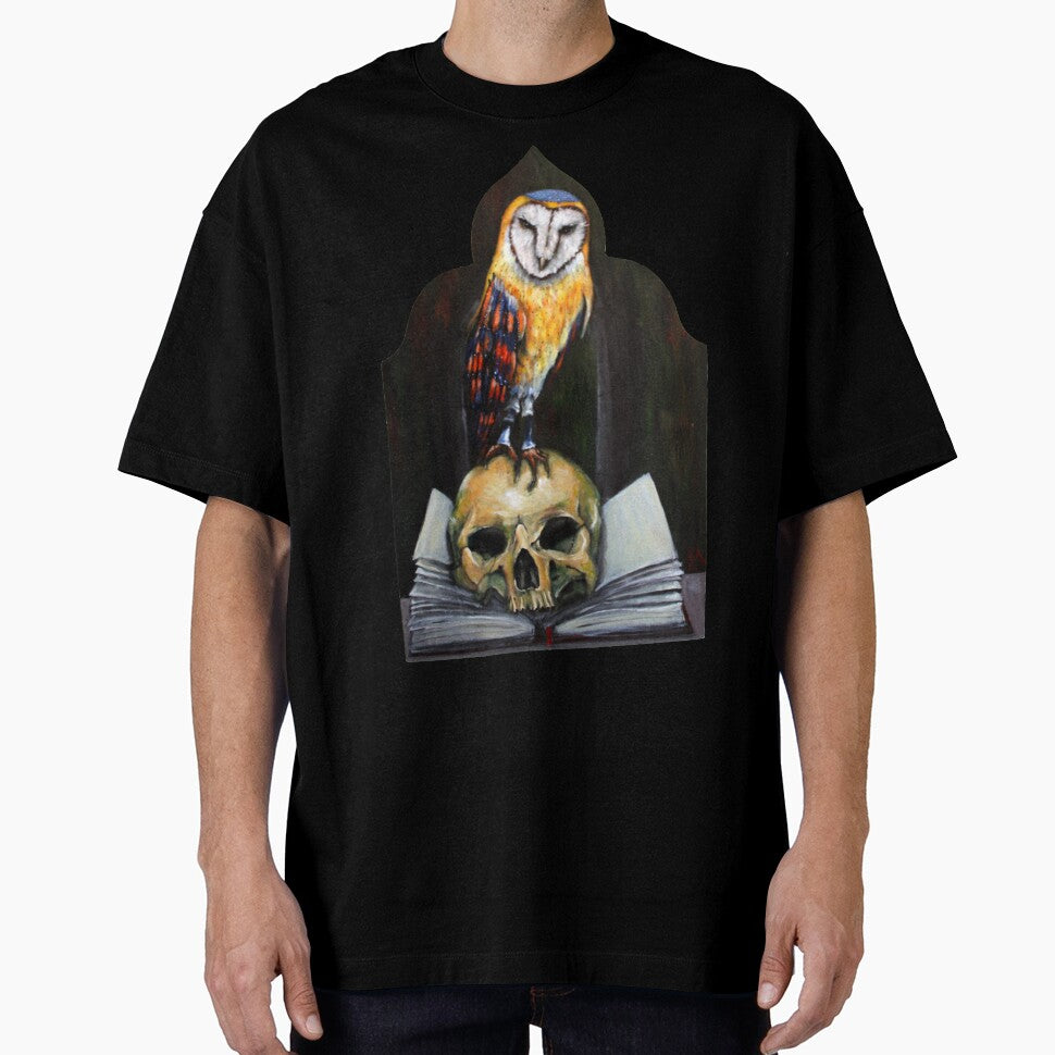 Skull Owl by albamargaritaart T-Shirts, Hoodie, Sweatshirt | BlankRebels.com (Image 1)