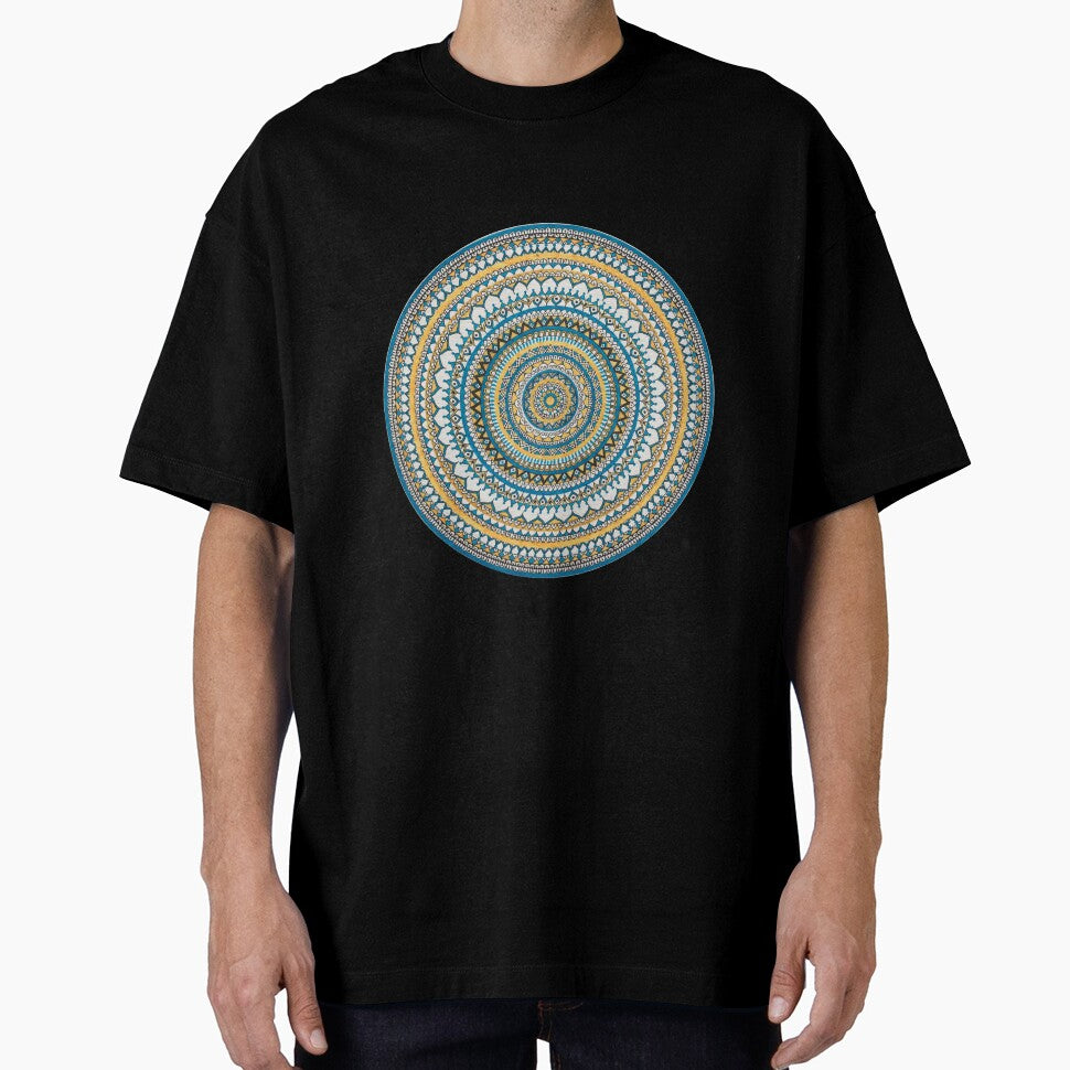 Blue mandala by art-and-soul28 T-Shirts, Hoodie, Sweatshirt | BlankRebels.com (Image 1)