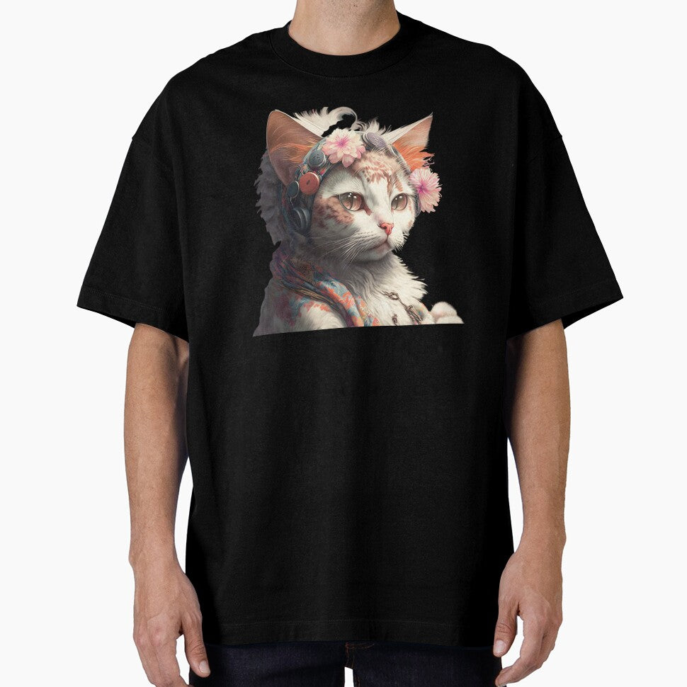Cat hippie by AnimalArtPhotos T-Shirts, Hoodie, Sweatshirt | BlankRebels.com (Image 1)