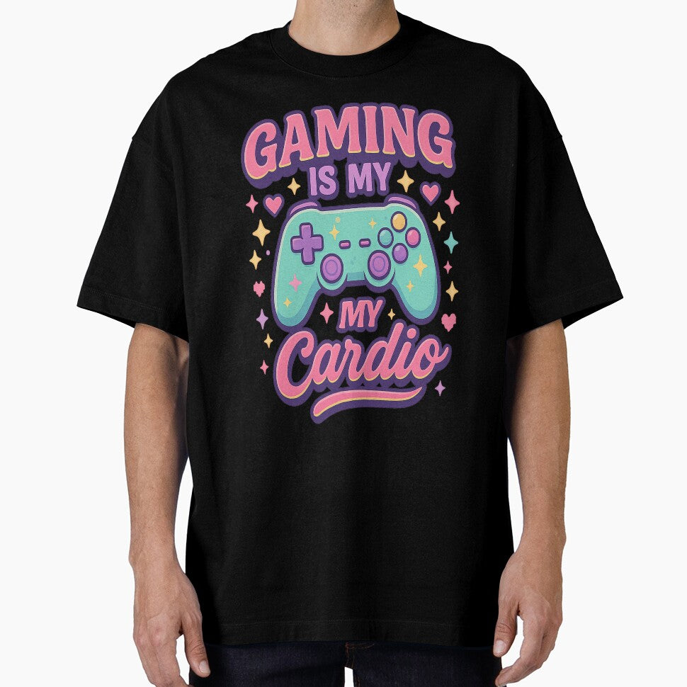 gaming is my cardio by Designs-2-The-T T-Shirts, Hoodie, Sweatshirt | BlankRebels.com (Image 1)
