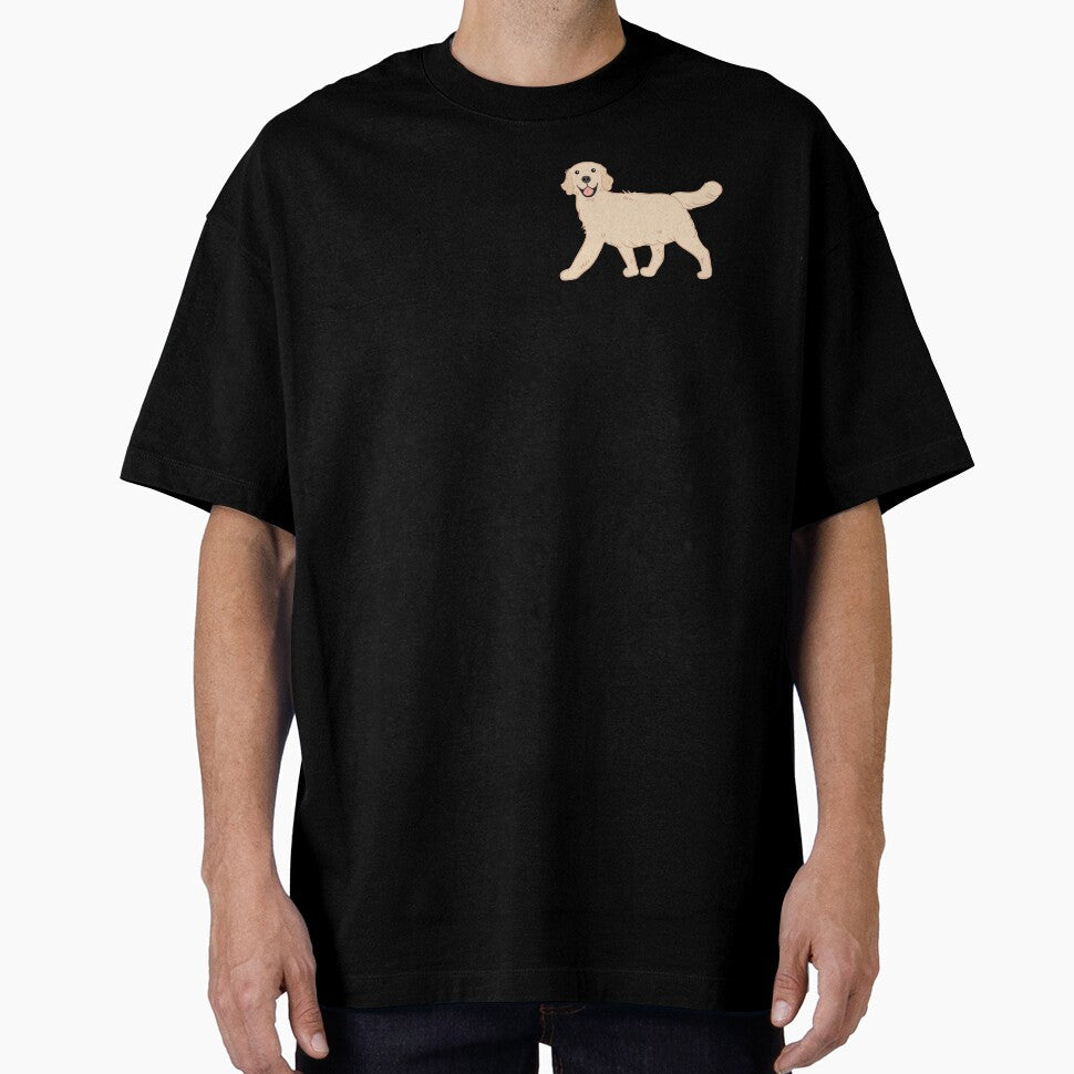 Cute Light Golden Retriever by Lulupainting T-Shirts, Hoodie, Sweatshirt | BlankRebels.com (Image 1)