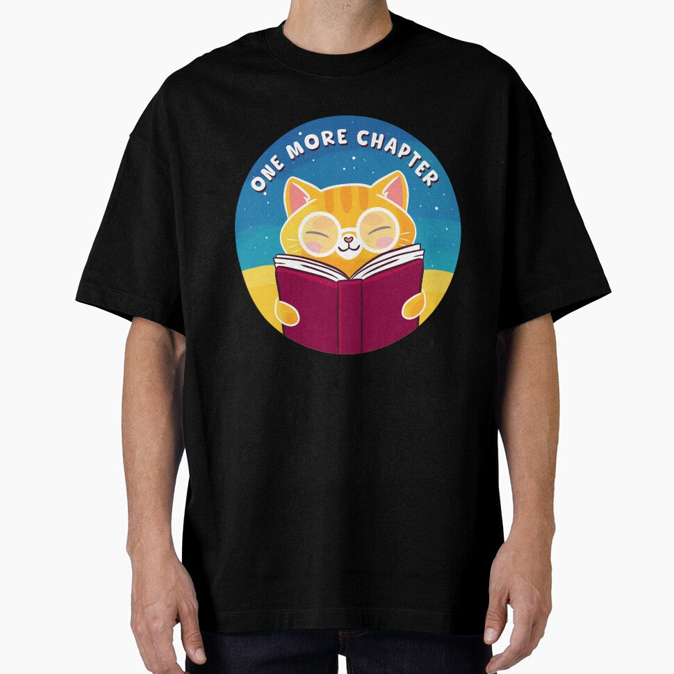 One more chapter Cute ginger cat reading a book by Yaragold T-Shirts, Hoodie, Sweatshirt | BlankRebels.com (Image 1)