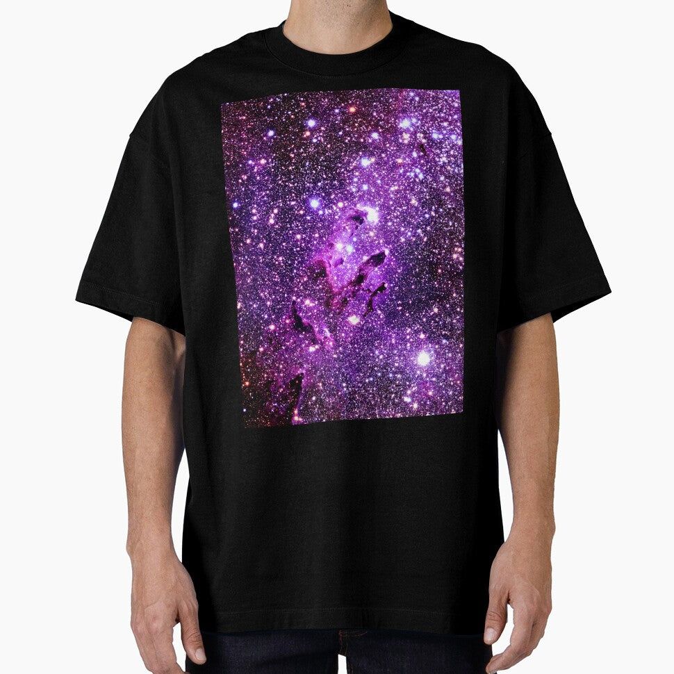 Galaxy The Eagle Nebula / Pillars of Creation Purple by 2sweetsDesign T-Shirts, Hoodie, Sweatshirt (Image 1)