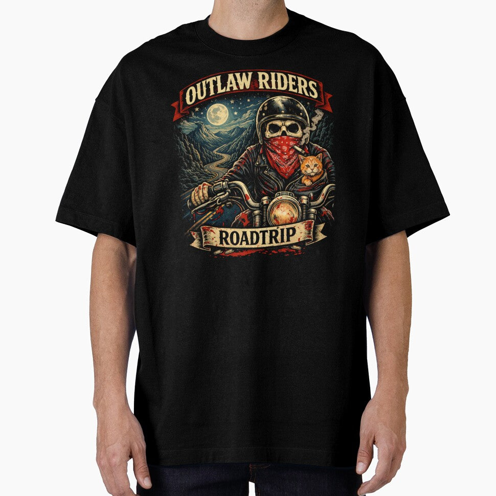 Outlaw riders - roadtrip by NOHORIZON T-Shirts, Hoodie, Sweatshirt | BlankRebels.com (Image 1)