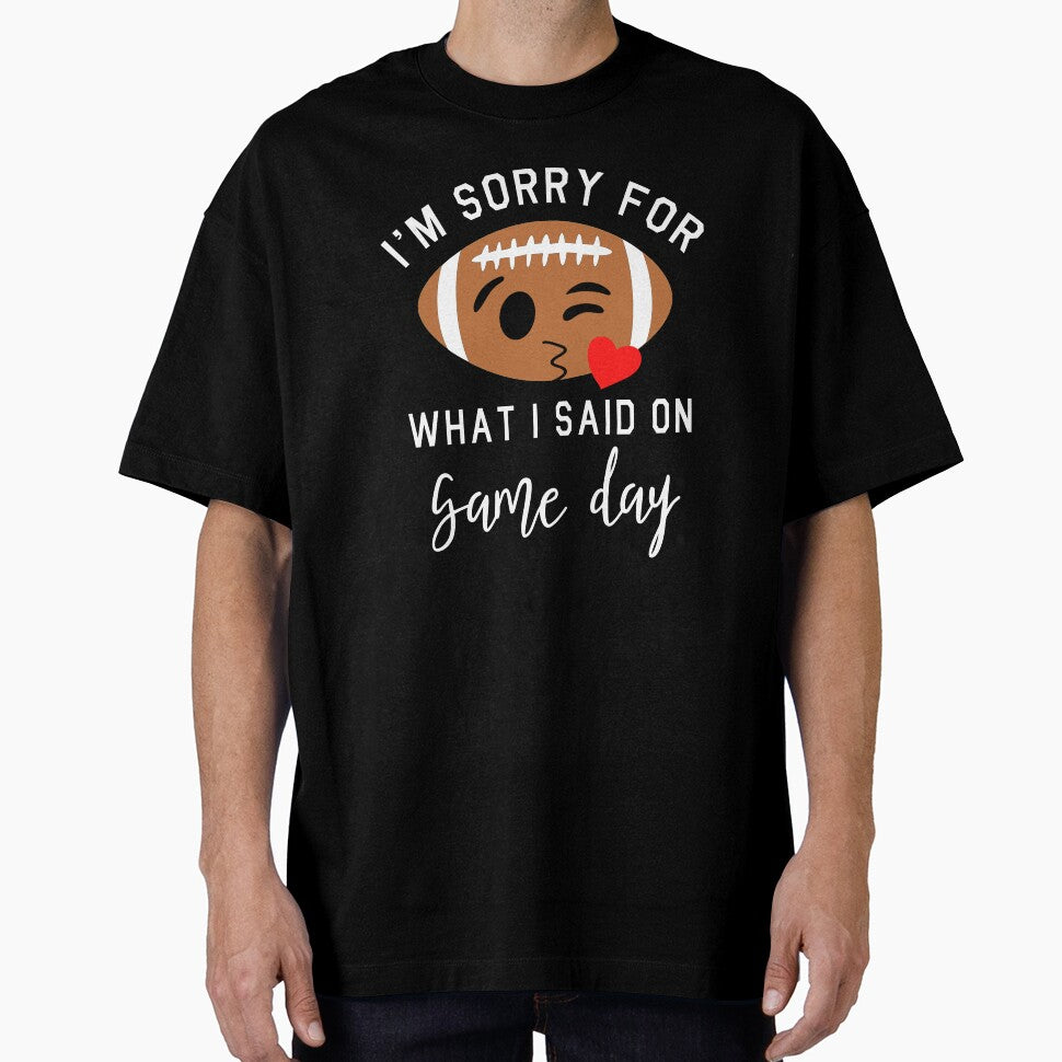 What I Said on Game Day Funny Football by DOLCEINDIGO T-Shirts, Hoodie, Sweatshirt | BlankRebels.com (Image 1)