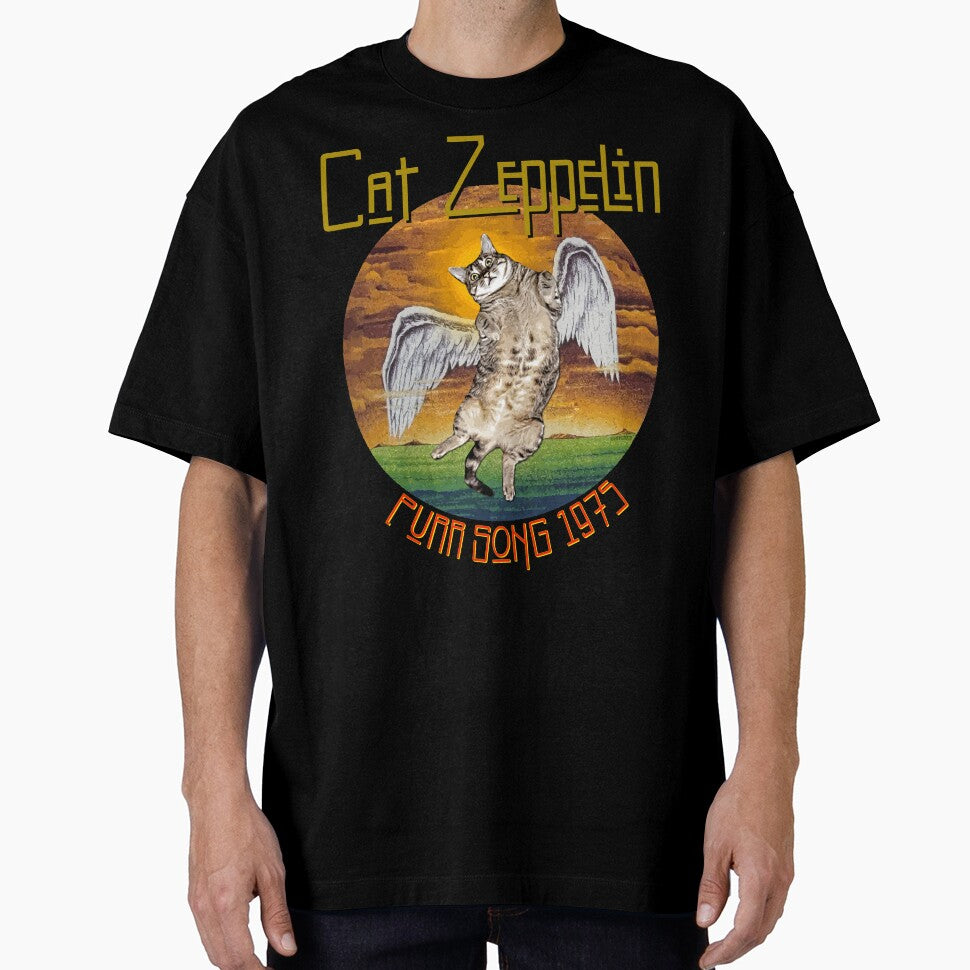 CAT ZEPPELIN by darklordpug