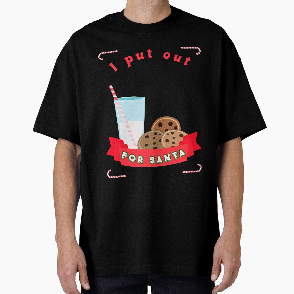 I Put Out Milk For Santa Christmas Holidays Novelty Shirt by Bendthetrend
