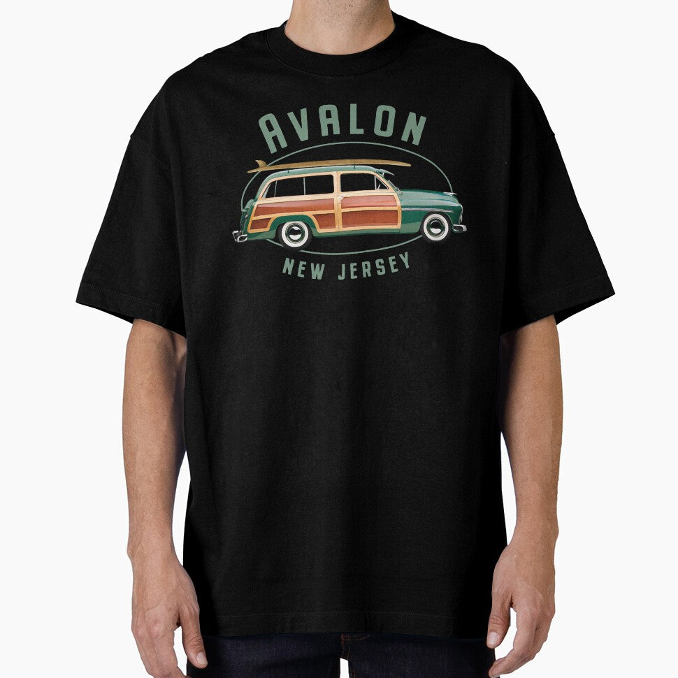 Avalon New Jersey Vintage Surfing Design by Futurebeachbum T-Shirts, Hoodie, Sweatshirt | BlankRebels.com (Image 1)