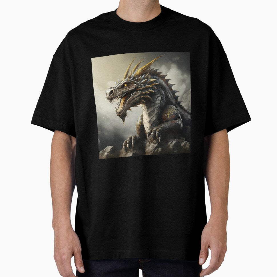 Black and gold dragon no2 by BAR DEC T-Shirts, Hoodie, Sweatshirt | BlankRebels.com (Image 1)