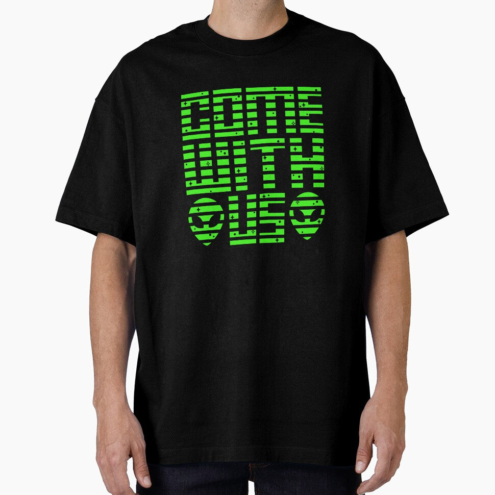 Come With Us - 90s Tech Alien by 90sAlien T-Shirts, Hoodie, Sweatshirt | BlankRebels.com (Image 1)