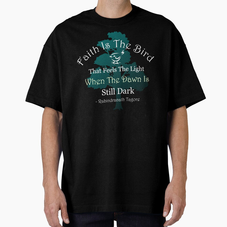 Motivational Tagore Quote With Tree by Oirabot T-Shirts, Hoodie, Sweatshirt | BlankRebels.com (Image 1)