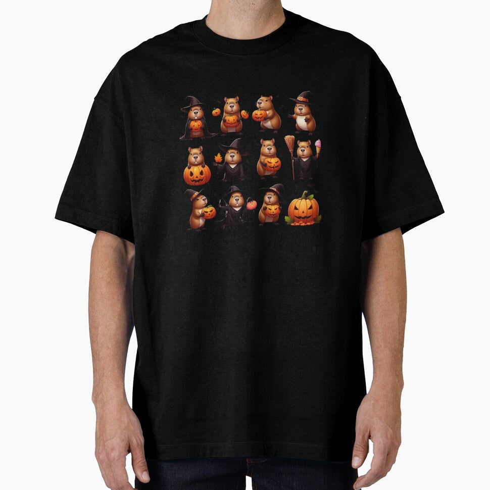 Capybara Spooktacular by Furbulous Faces T-Shirts, Hoodie, Sweatshirt | BlankRebels.com (Image 1)